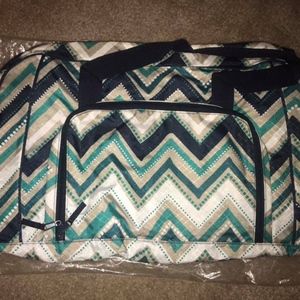 All Packed Duffle - Dotty Chevron